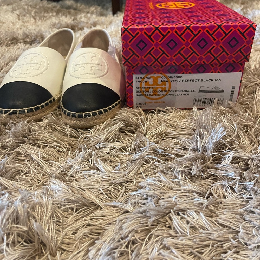 Tory Burch leather flats